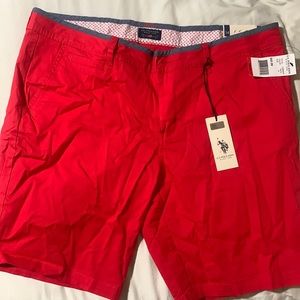 US Polo Assn. women’s red Bermuda shorts